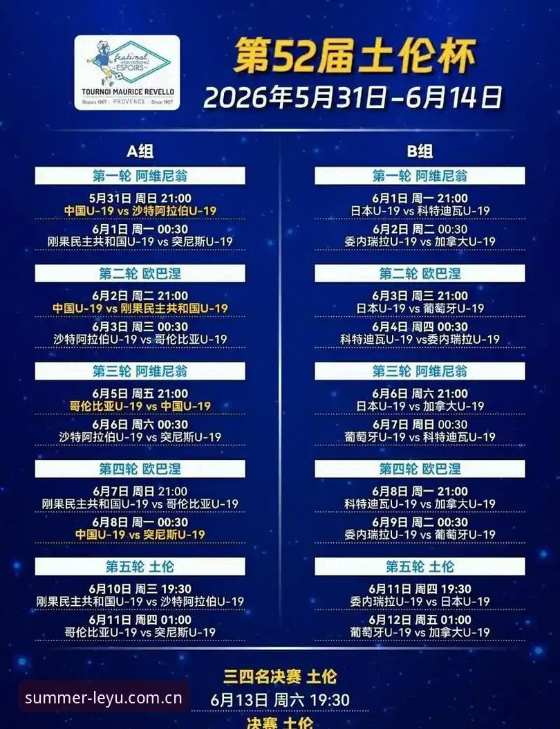 U19国足土伦杯体验报告：从攻防瓶颈看赛事平台选择实用指南